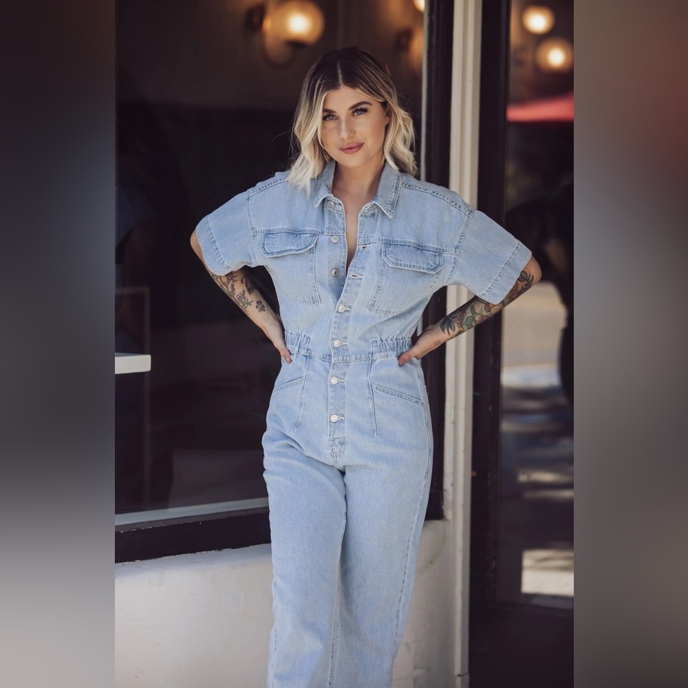 Free People Marci Jumpsuit size L